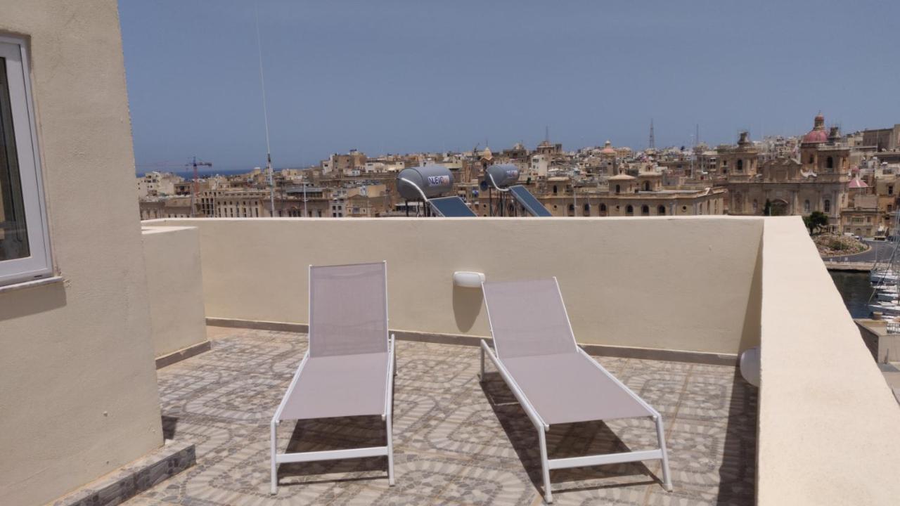 The Penthouse Flat-Terrace&View Apartment Senglea Exterior photo
